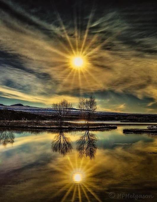 Nice Whole Year Cottage Bythingvallavatn Veithilundur エクステリア 写真